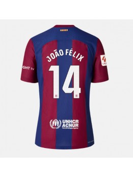 Barcelona Joao Felix #14 Heimtrikot für Frauen 2023-24 Kurzarm